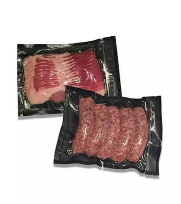 La conservazione in congelatore nera del sigillatore di vuoto della carne insacca le grande per la cottura di Sous Vide