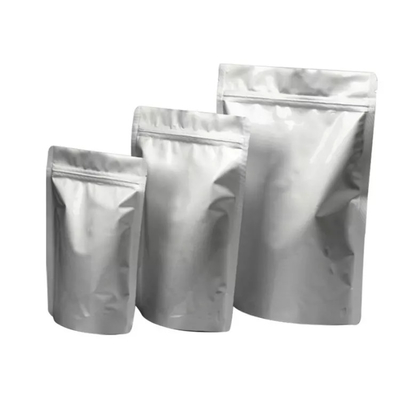 Imballaggio in foglio di alluminio opaco Borsa con chiusura a zip Mylar Storage Food Stand Up Pouch