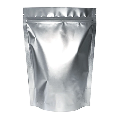 Sacchetti con chiusura lampo Mylar in lamina d'argento metallizzata termosaldabile Stand Up Pouch Conservazione degli alimenti