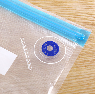 Food Vauum Storage Zip Lock Sous Vide Bags PA PE Handle Pump Bags Goffrato