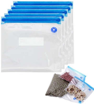 Borsa d'imballaggio composita dell'alimento del sigillatore di vuoto dello SGS della chiusura lampo risigillabile delle borse