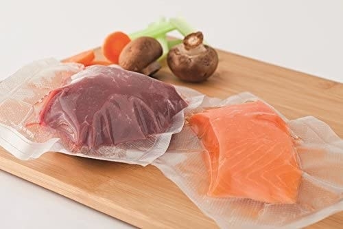 Sacchetti sottovuoto per alimenti trasparenti QS Conservazione sigillabile per alimenti in nylon 17 cm * 25 cm