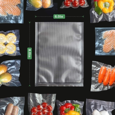 La chiusura sottovuoto Tetured Freshness insacca la borsa Sous Vide termosaldabile 6 &quot;X8&quot;