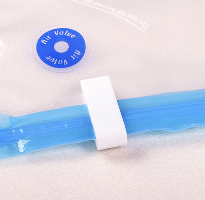 Pompa a mano con cerniera per sacchetti sottovuoto per alimenti senza BPA con logo personalizzato