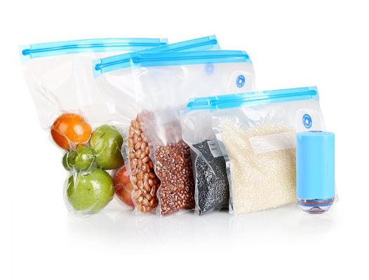 Sacchetti sigillati Uarter Sacchetti per alimenti sottovuoto Riutilizzabili Salva carne Sous Vide