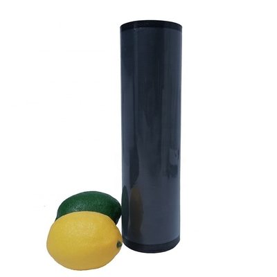Rotoli sottovuoto FDA Materials Texture Black per la conservazione degli alimenti senza BPA
