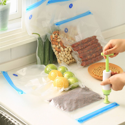 Sous Vide insacca il sigillatore che riutilizzabile libero di vuoto di BPA la chiusura lampo insacca per stoccaggio dell'alimento