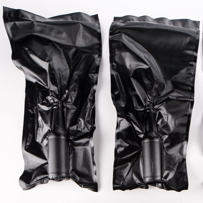 Borsa di plastica di stoccaggio di compressione del polipropilene dell'alimento del rotolo della borsa di vuoto del nero dello SGS