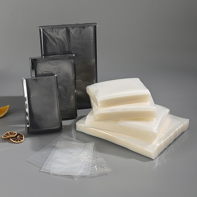 La chiusura sottovuoto resistente di QS Clear Black insacca 5mil pretagliato riciclabile