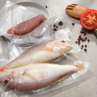 Rotolo impresso trasparente su ordinazione della borsa del sigillatore di vuoto di imballaggio di plastica del risparmiatore dell'alimento