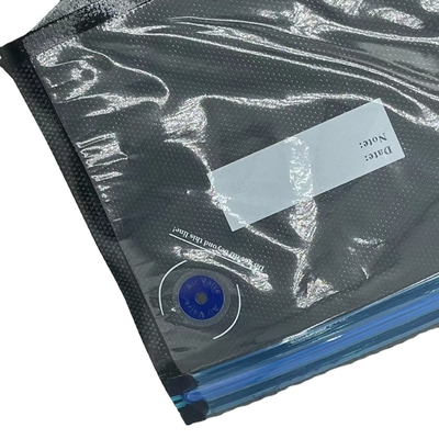 La chiusura lampo blu di vuoto dell'alimento della cucina dello SGS insacca le borse di Sous Vide per i fornelli