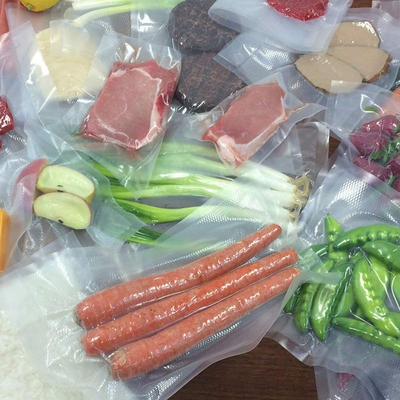 Confezione da 2 sacchetti sottovuoto con logo personalizzato Kernels Sous Vide Rotoli per alimenti lisci
