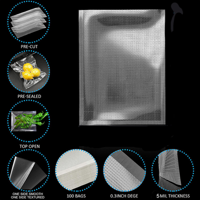 La chiusura lampo ha impresso l'alimento di plastica della saldatura a caldo insacca il vuoto bidirezionale del modello