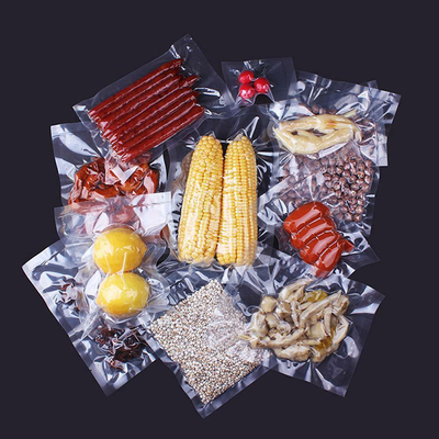 Lo SGS tre di QS parteggia sigillatore di vuoto della guarnizione le borse dell'alimento che spingono la borsa 7cm*10cm di stoccaggio della plastica della carne
