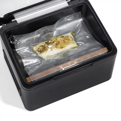 Lucido FDA LDPE Chamber Smooth Vacuum Sealer Bags Costruzione a tripla tenuta