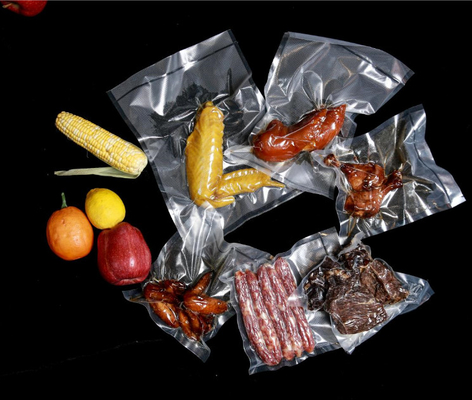 Buste Sottovuoto Goffrate Tre Lati in Nylon per Alimenti Frutta Verdura