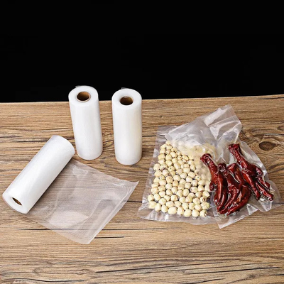 Buste sottovuoto in nylon per alimenti Rotoli per sacchetti sottovuoto goffrati per imballaggio