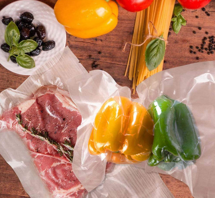 Sacchetti sottovuoto per alimenti per impieghi gravosi Sacchetti sottovuoto in nylon per la conservazione degli alimenti