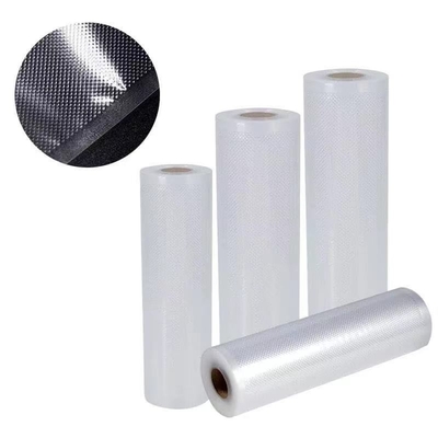 Rotoli sottovuoto goffrati con sacchetti di plastica in nylon pe per sacchetti sottovuoto per la conservazione degli alimenti