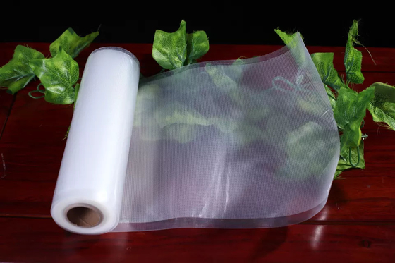 Rotoli sottovuoto PE PA sottovuoto in plastica goffrata per sacchetti sottovuoto per microonde