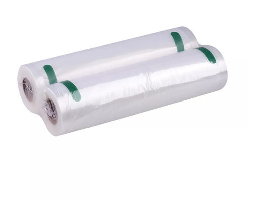 Rotoli per sacchetti sottovuoto in nylon trasparente per alimenti, sacchetti sottovuoto in plastica