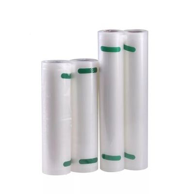 Rotoli sottovuoto da 2 pezzi 11&quot;x50' Rotoli per sacchetti sottovuoto in plastica SGS senza BPA