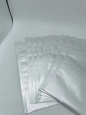 Mylar Flat Textured Vacuum Sealer Bags Foglio di alluminio