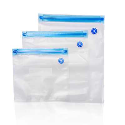 Sacchetti Sous Vide riutilizzabili per alimenti PE PA Sacchetti con cerniera per sigillatura sottovuoto CE Senza BPA