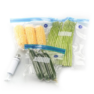 Sacchetti Sous Vide Sacchetti per alimenti trasparenti richiudibili con cerniera Sacchetti per frutti di mare