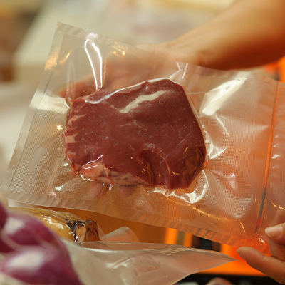 Rotoli sottovuoto riutilizzabili per alimenti in rilievo per sigillare sottovuoto