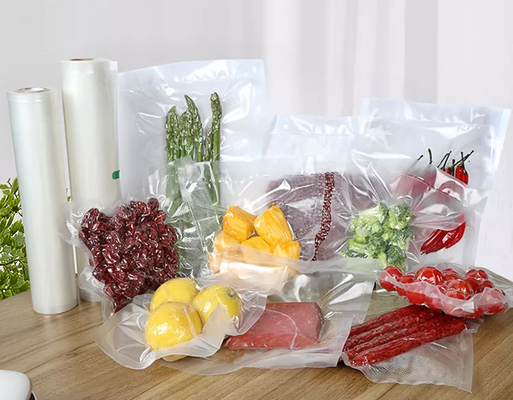 Sacchetti sottovuoto in plastica goffrata Sous Vide per sacchetti sottovuoto in nylon per alimenti