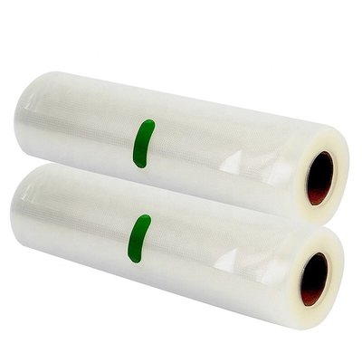 Sacchetti di nylon impressi di plastica di vuoto di stoccaggio dell'alimento di Rolls della borsa della chiusura sottovuoto del CE poli